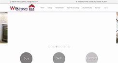 Desktop Screenshot of finecharlottehomes.com